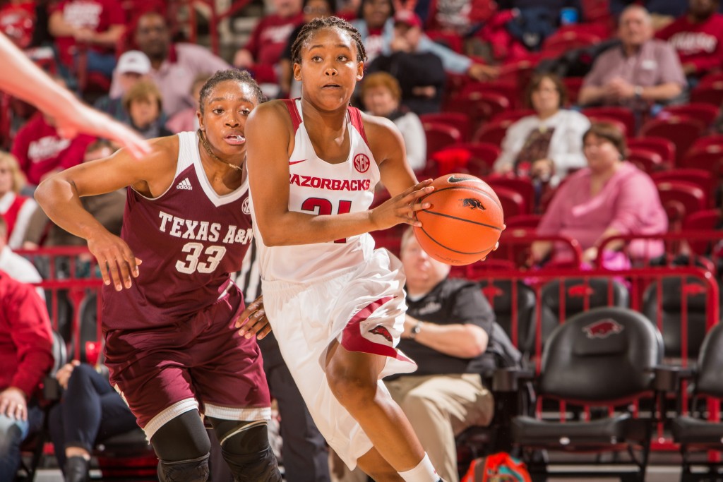 Team Effort In Women’s Basketball Upset Win Arkansas Razorbacks