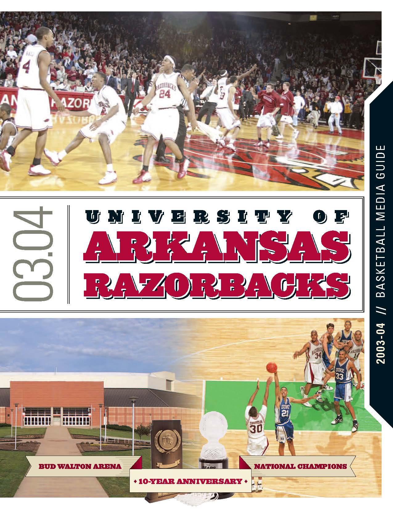 Mens Basketball Media Guides Arkansas Razorbacks