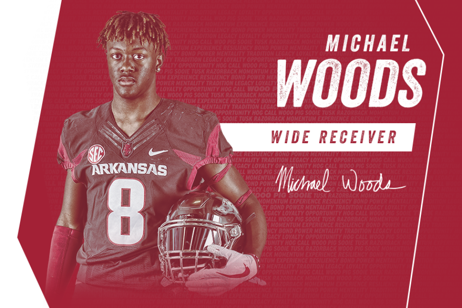 Top Hogs Receiver Mike Woods Has Quite the New Hobby - Best of Arkansas  Sports