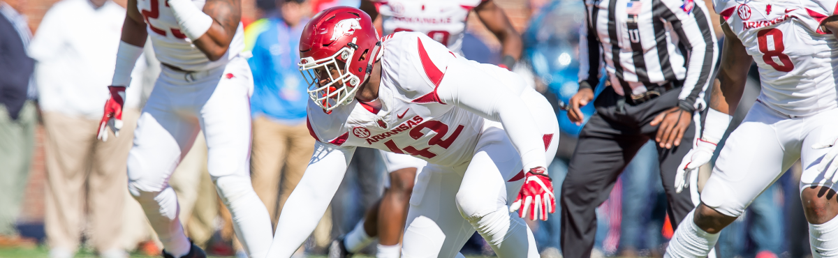 Razorback defensive tackle Jonathan Marshall declares for 2021 NFL