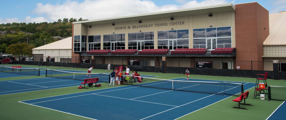 Billingsley Tennis Center Arkansas Razorbacks