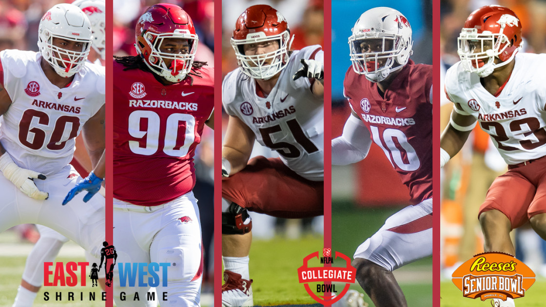 Five Razorbacks to Participate in All-Star Games