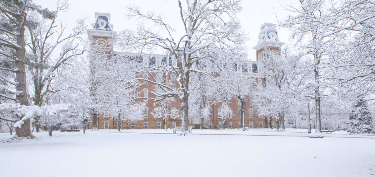 Winter weather alters weekend schedule