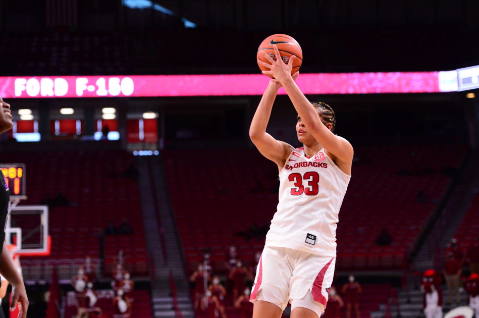 No. 13 Arkansas Wins Its Fourth Straight, Beats UCA, 105-58 - Vimarsana News