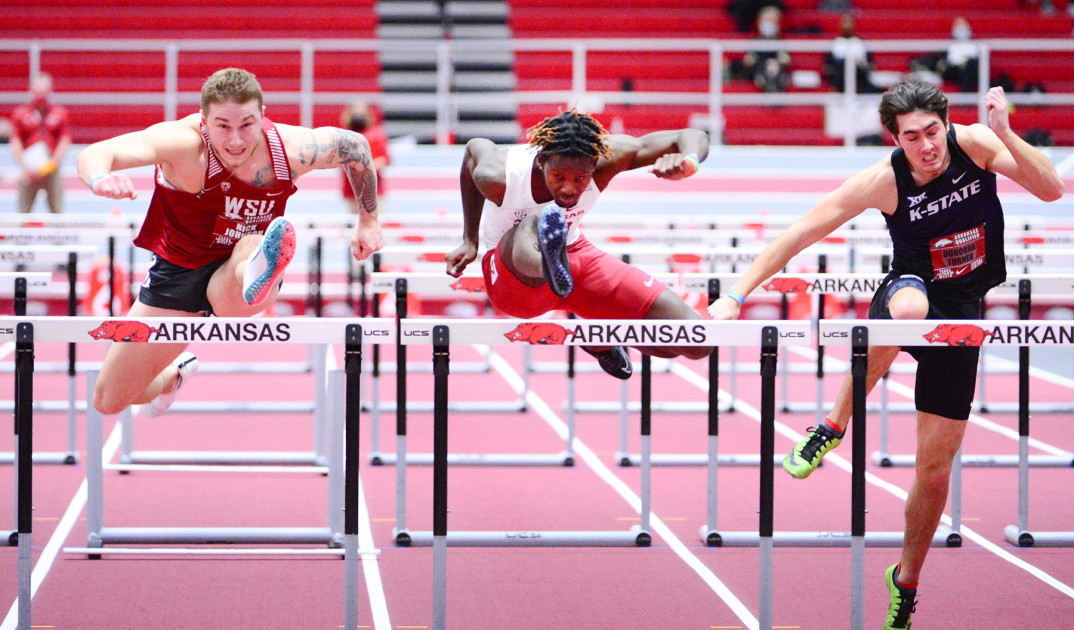 Phillip Lemonious claims hurdles in Razorback debut - Vimarsana News