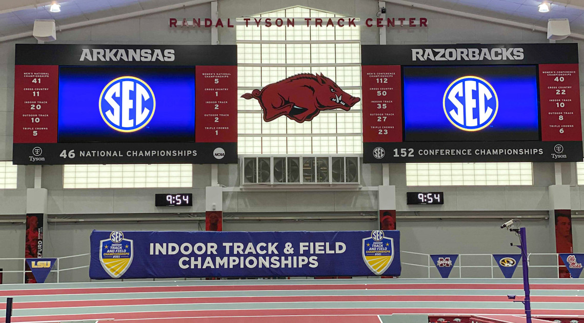 No. 3 Razorbacks prepared for SEC Indoor title defense at Tyson Center - Vimarsana News