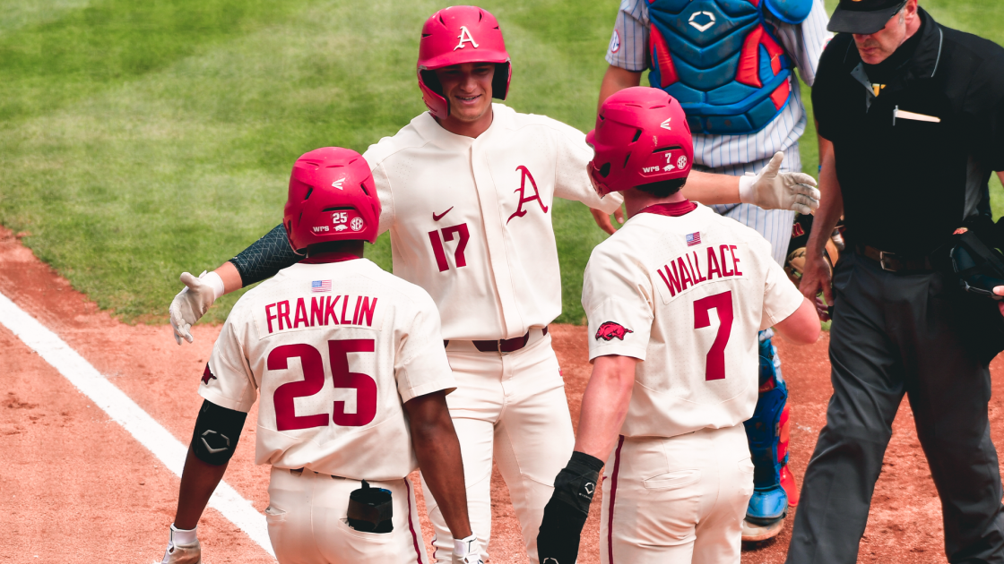 Arkansas baseball's Brady Slavens to return for fifth season