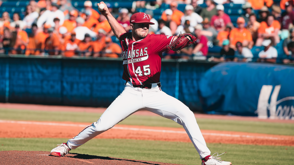 Arkansas Razorbacks' Kevin Kopps completes sweep of national awards with  43rd Golden Spikes Award