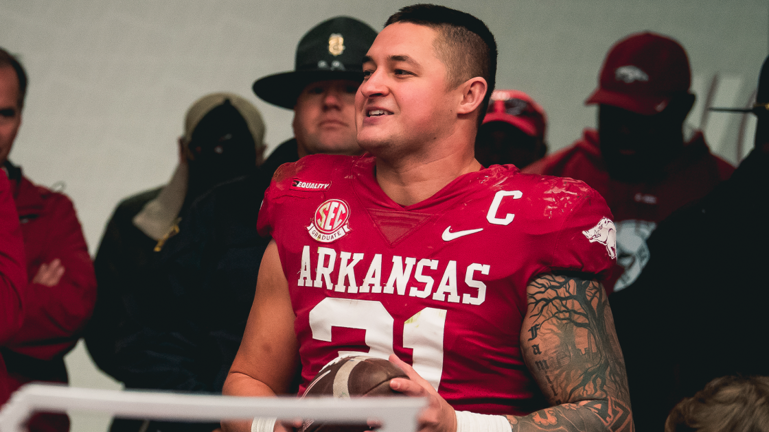 Breaking: Grant Morgan Wins Burlsworth Trophy - Arkansas Fight