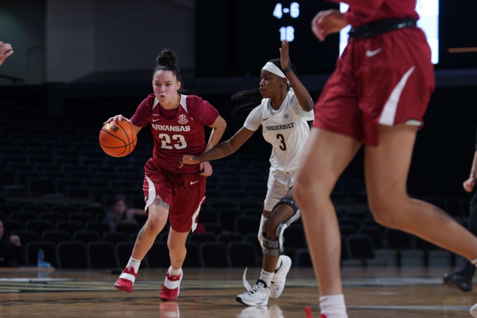 Hogs Come Up Just Short, Lose at Vandy, 54-51 - Vimarsana News