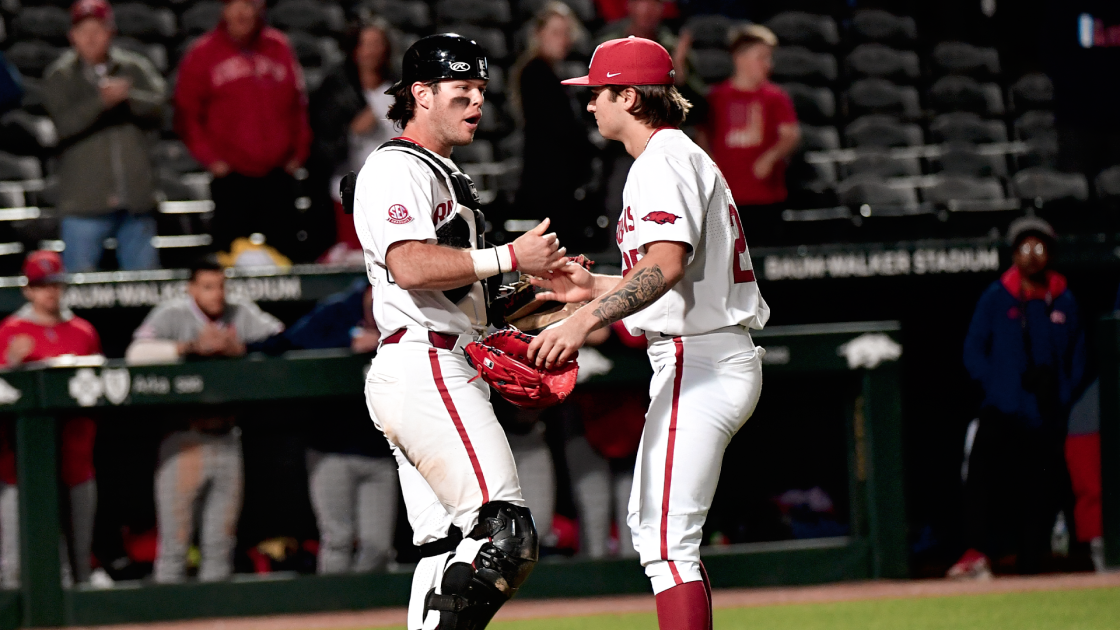 Hogs Sweep Series-Opening Doubleheader; Back in Action Saturday - Vimarsana News