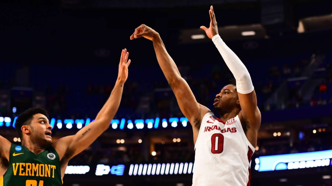 Moses Moody: A Mix of Todd Day, Joe Johnson and Scotty Thurman - Arkansas  Fight