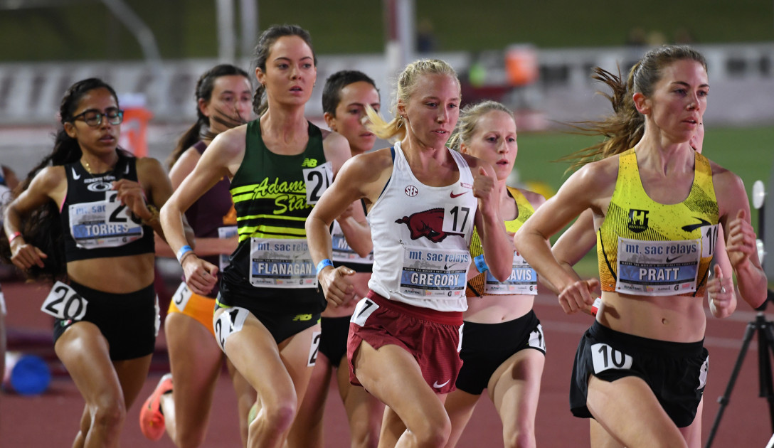 Racing in an elite 5k field, Gregory nearly breaks UA record - Vimarsana News