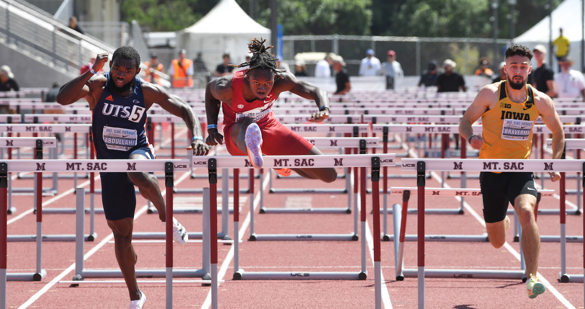 Phillip Lemonious wins Mt. SAC Relays 110m hurdles - Vimarsana News
