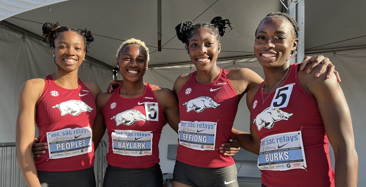 Razorbacks top collegiate team in 4×400 at Mt. SAC Relays - Vimarsana News