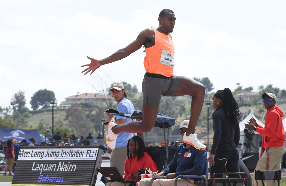 Alum Laquan Nairn claims Mt. SAC Relays long jump title on last leap - Vimarsana News