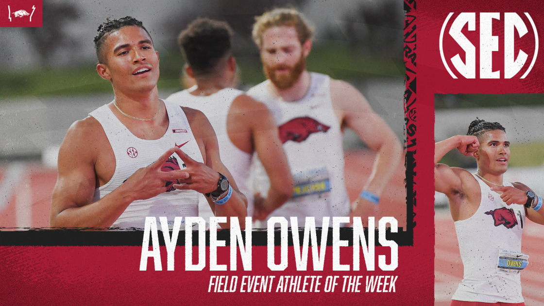 Ayden Owens garners SEC Field Athlete of the Week honor - Vimarsana News
