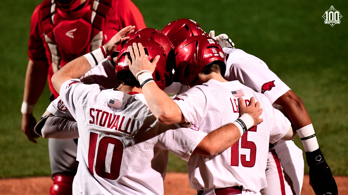 Slavens’ Four-RBI Night Powers #4 Arkansas Past Arkansas State