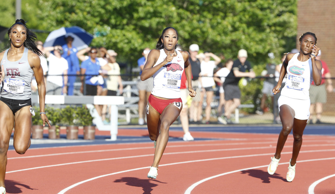 Historic SEC Outdoor double victory for Britton Wilson