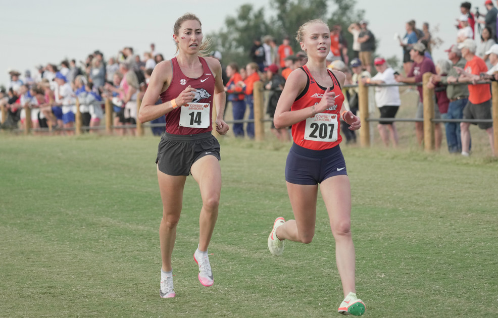 Isabel van Camp leads No. 9 Arkansas to 9th in Jamboree