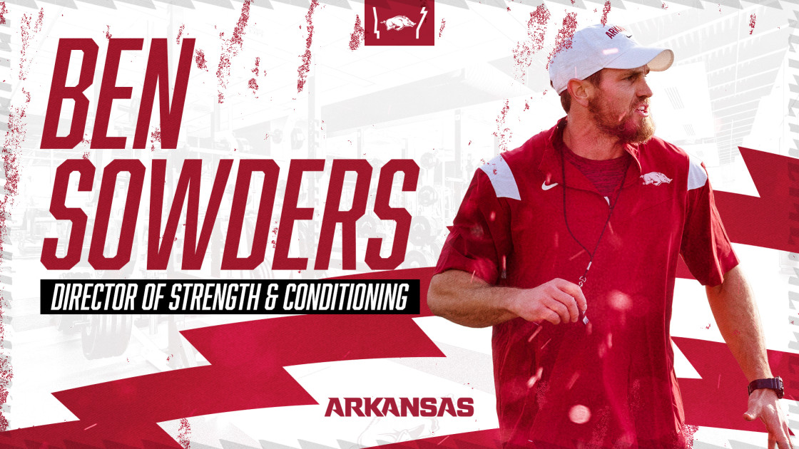 Sowders tabbed to lead Hogs’ Strength & Conditioning