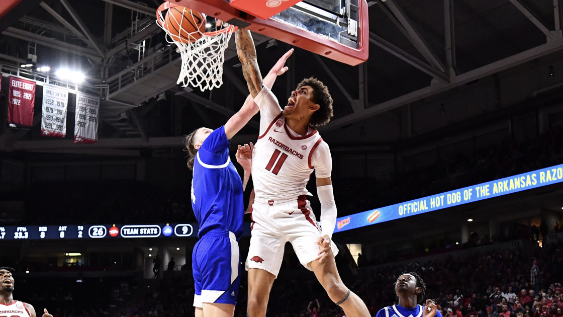 #10 Arkansas Improves to 11-1 with 85-51 Win over UNCA - Vimarsana News