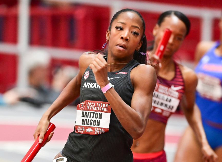 Britton Wilson splits 50.59 on relay to close Tyson Invitational - Vimarsana News