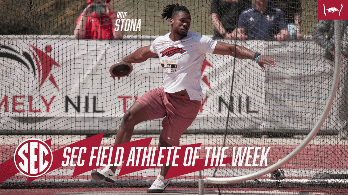 Rojé Stona earns SEC Field Athlete of the Week honor - Vimarsana News