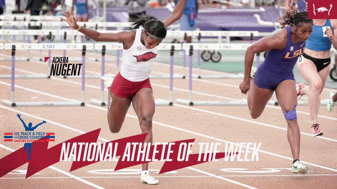 Ackera Nugent garners National Athlete of the Week accolade