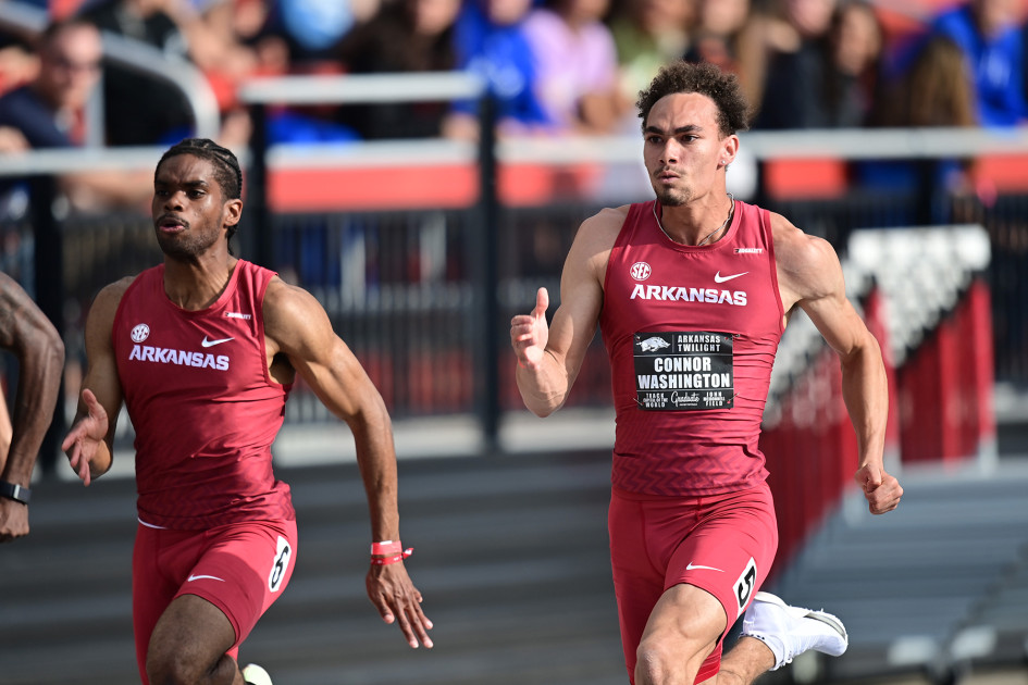 Razorback seniors shine in Arkansas Twilight