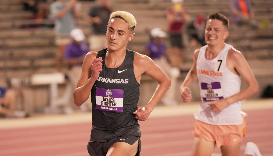 Myles Richter fourth in SEC 10,000m, scoring first Arkansas points - Vimarsana News