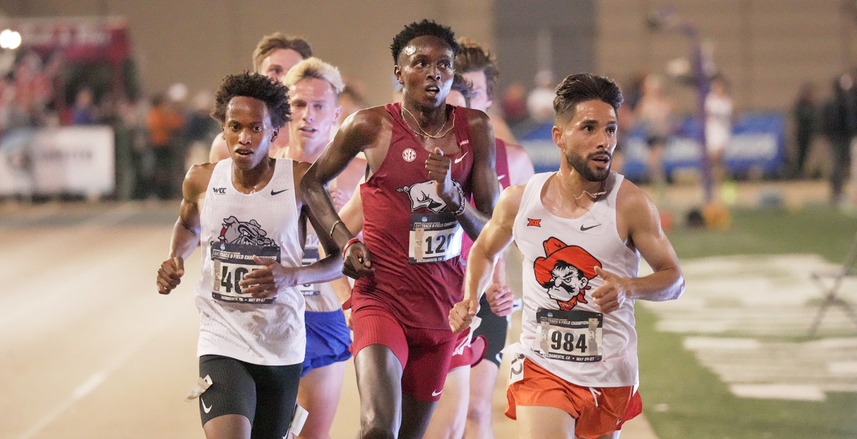 Arkansas advances five in three events on NCAA West first day - Vimarsana News