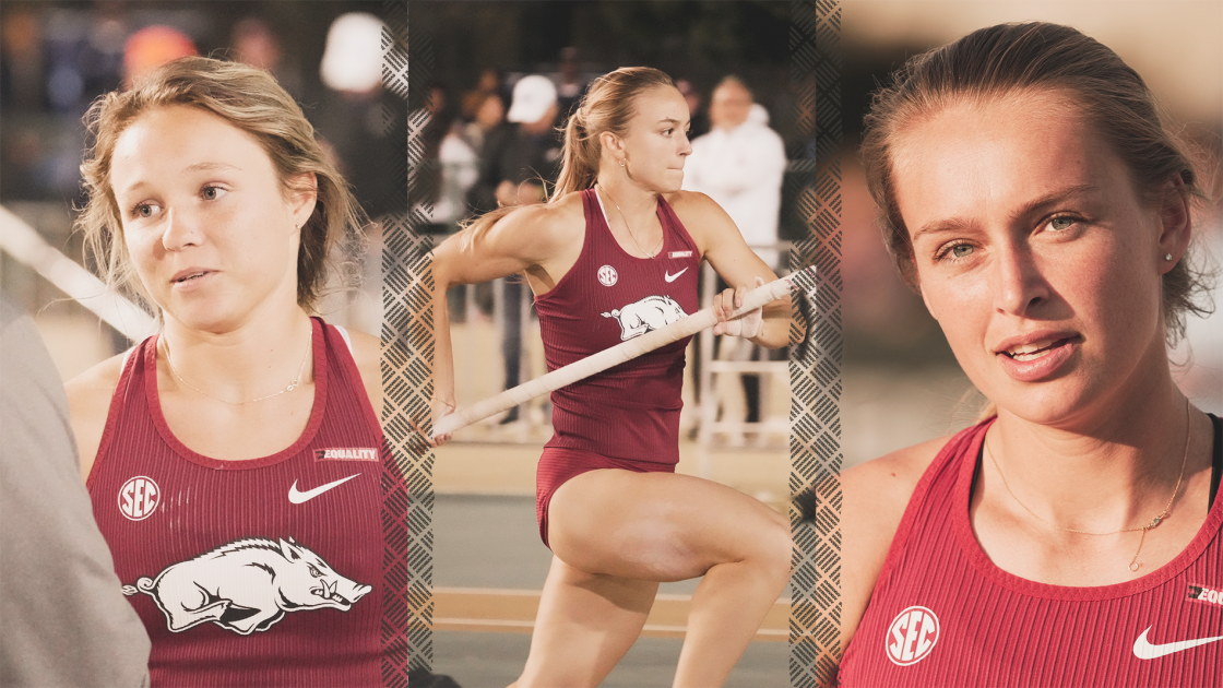 Three Razorback vaulters advance to Austin, pair of NCAA West records broken - Vimarsana News