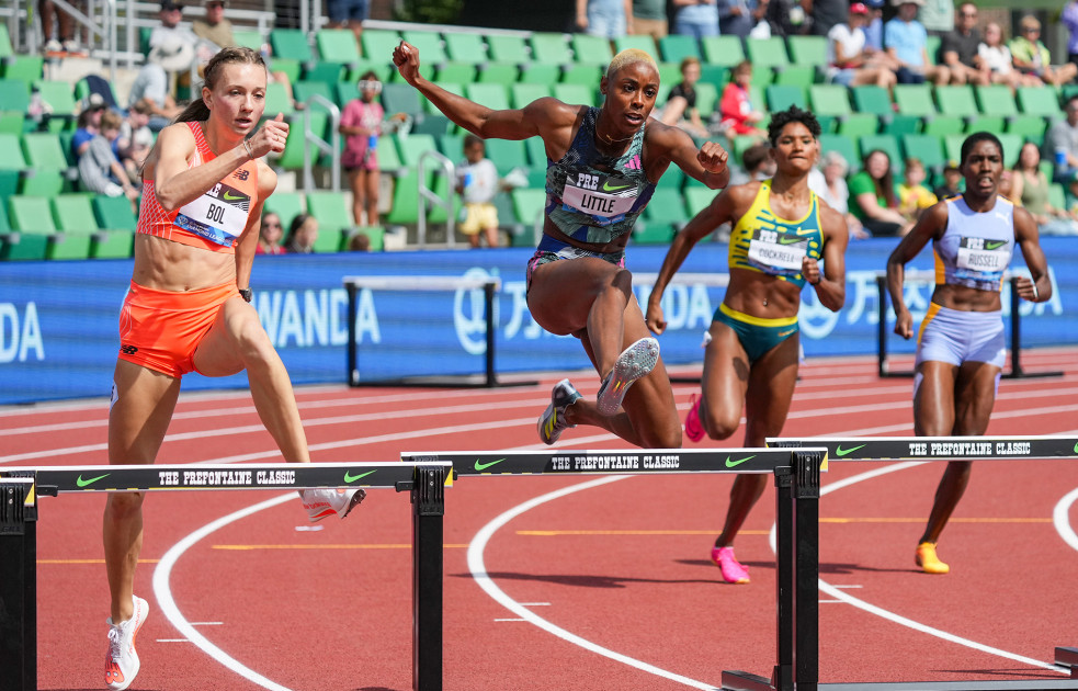 Shamier Little runner-up in 400m hurdles at Diamond League Final