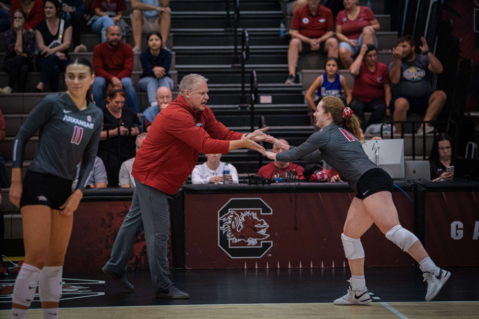 Arkansas Claims First Match of Road Trip Over South Carolina, 3-1