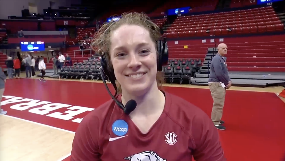 WATCH: Jill Gillen on Advancing to Elite Eight - BVM Sports