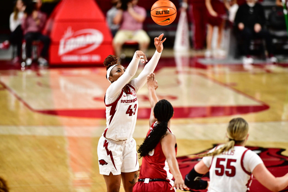 Arkansas Women's Basketball Team Takes On Auburn In Play4Kay Pink Game ...