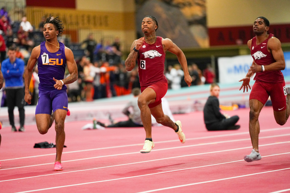 Jordan Anthony third in 60m, posts No. 3 time in UA history - Vimarsana News