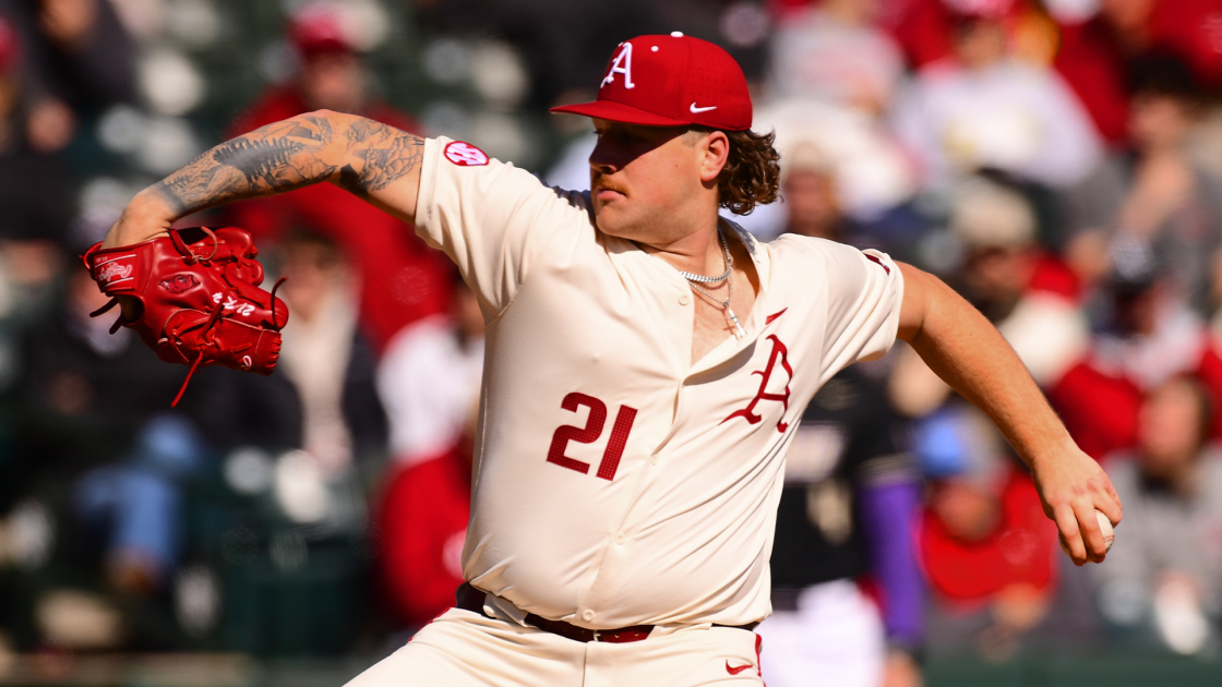 Molina Fans Nine in Razorback Debut; Hogs Fall to Dukes - Vimarsana News