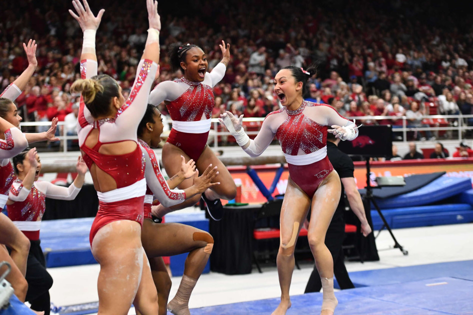 Arkansas Gymbacks Make History with Record-Breaking Victory Over ...