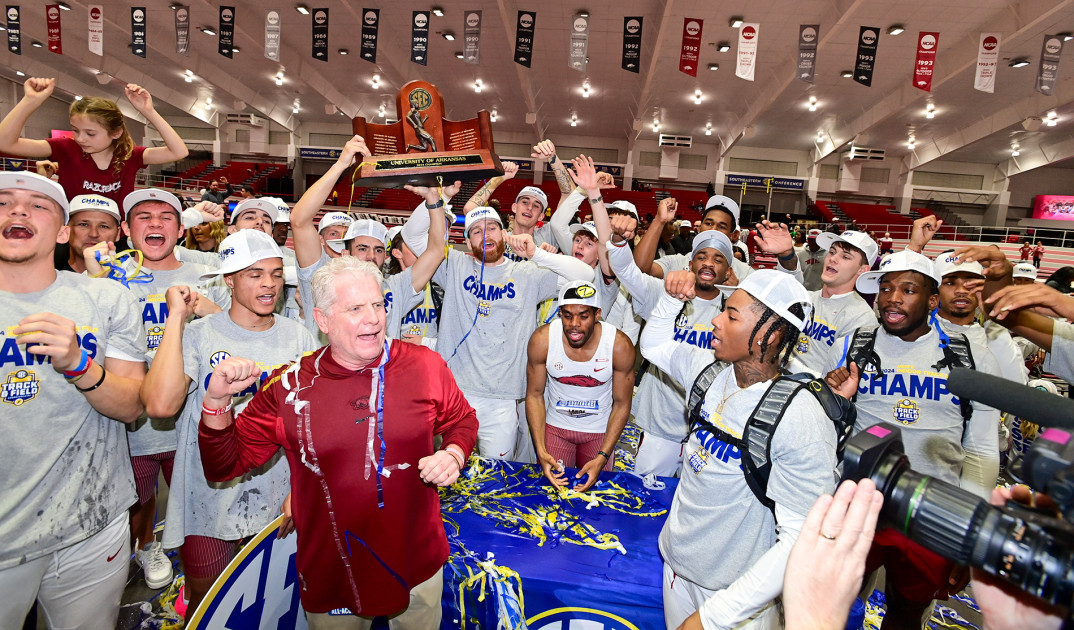 Razorbacks win 5th consecutive SEC Indoor title, 27th overall - Vimarsana News