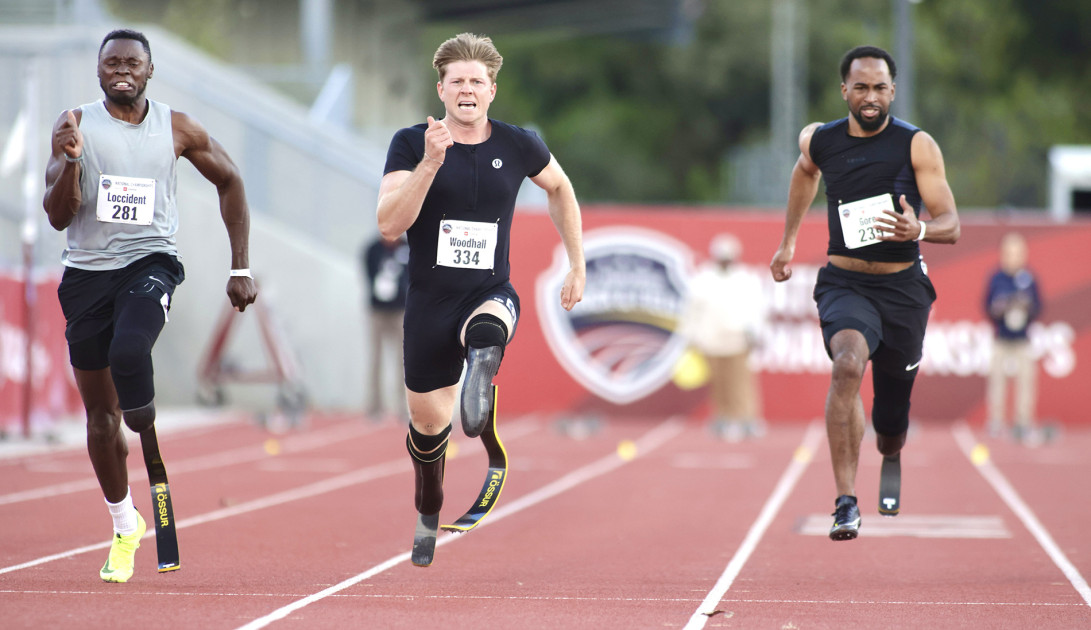 Hunter Woodhall shatters American record and secures spot in World Championships