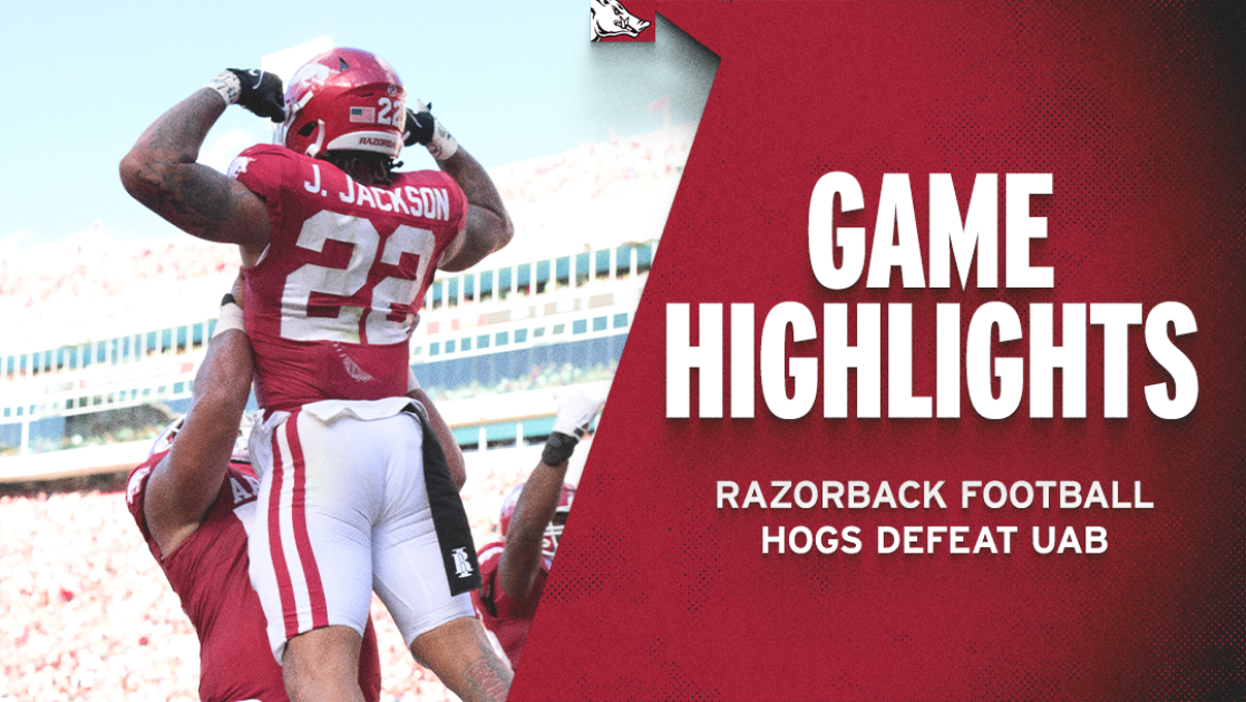 WATCH: Highlights, Hogs Defeat UAB | Arkansas Razorbacks