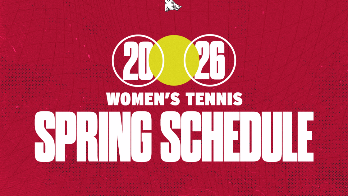 Arkansas Women’s Tennis Announces 2026 Spring Schedule