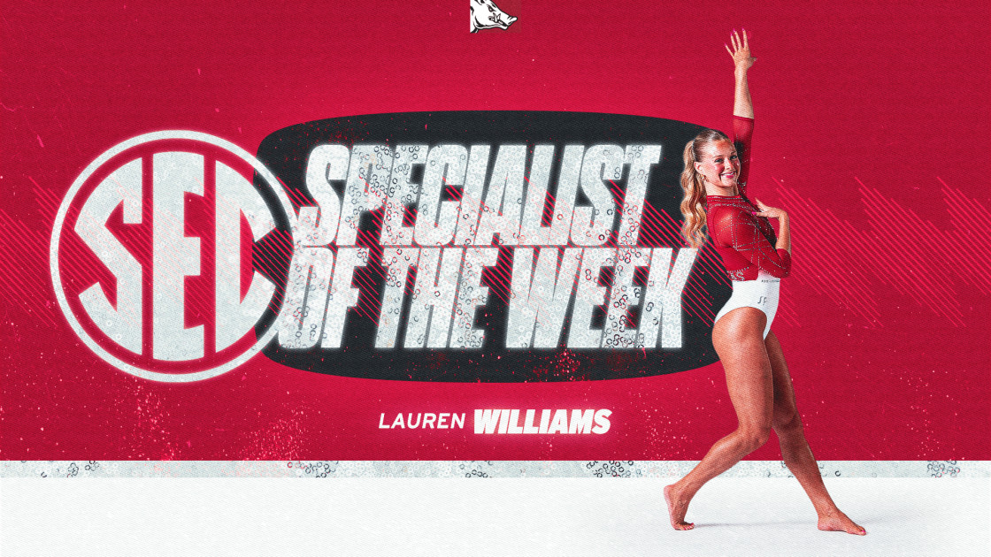 Williams Gets SEC Specialist of the Week Nod