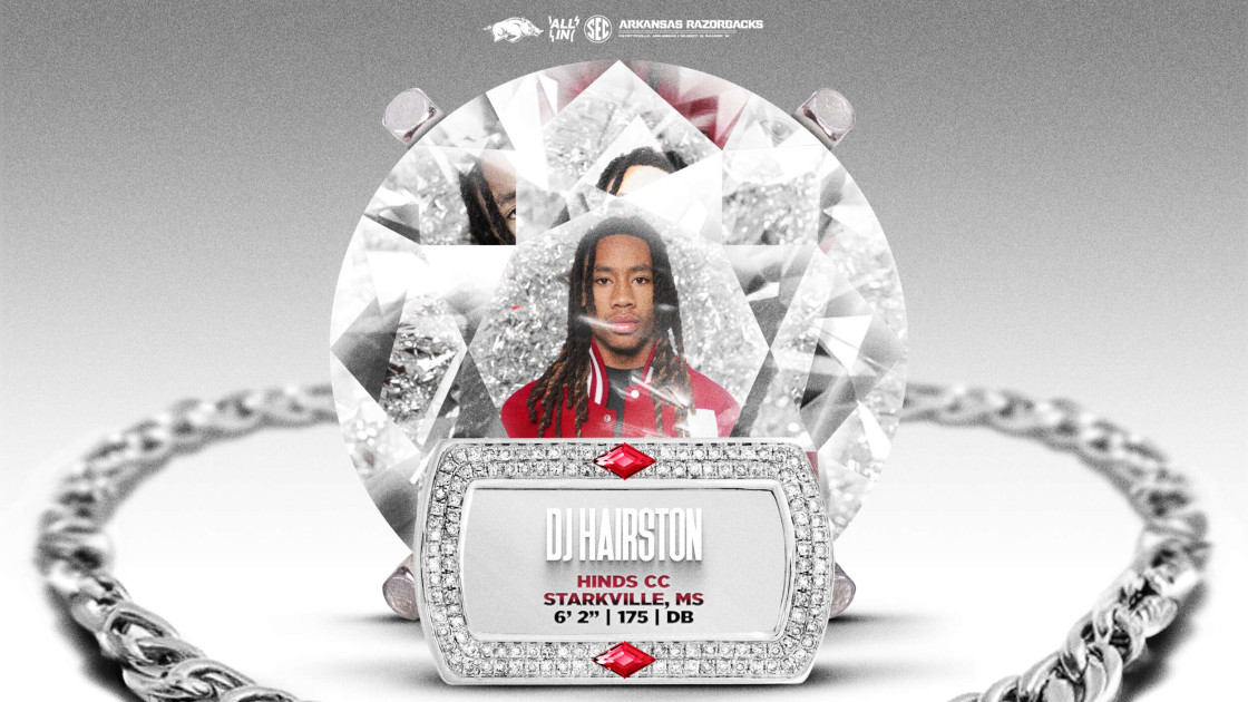 DB DJ Hairston inks with Arkansas