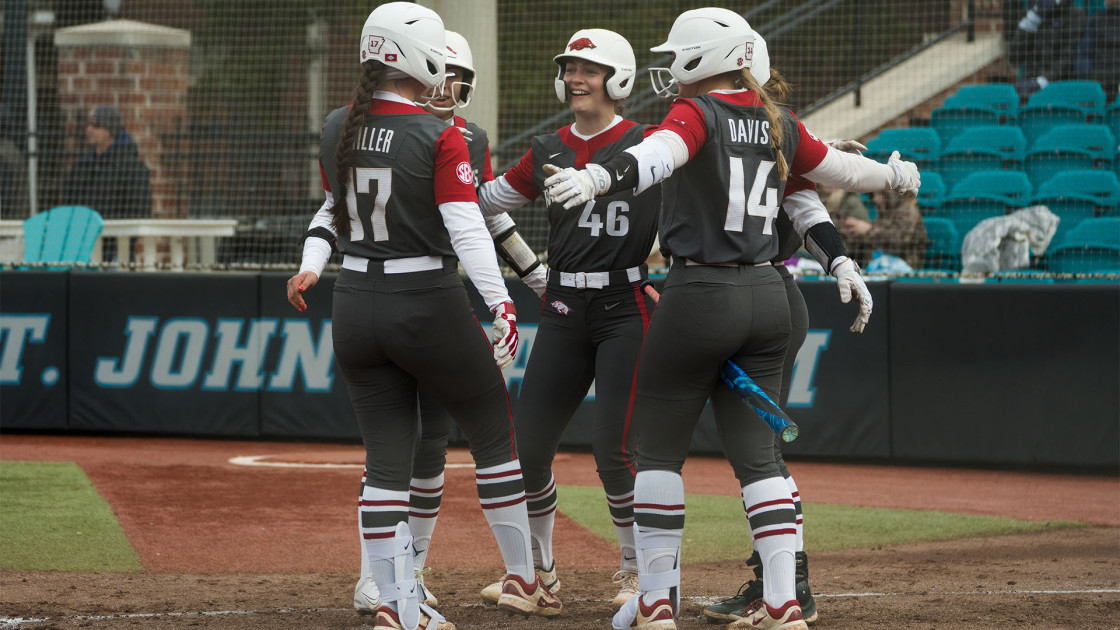 No. 9 Arkansas Softball Eyes Success at States Up! Invitational