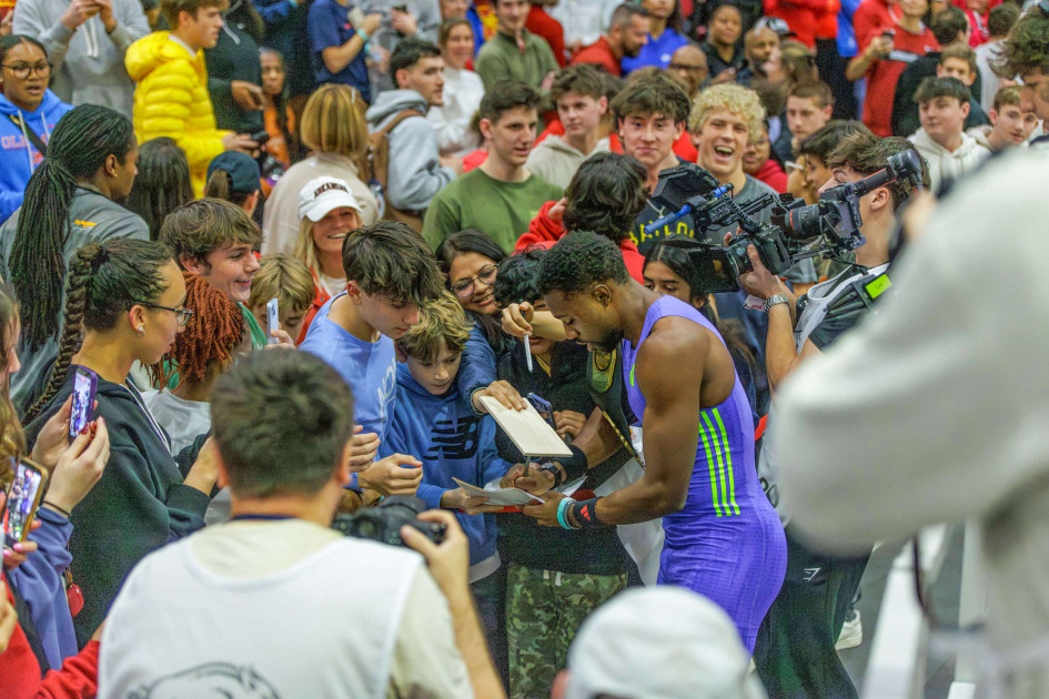 World Athletics ranks Tyson Invitational third best indoor meet in 2026