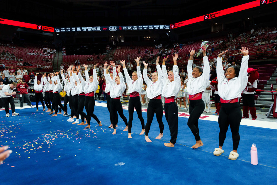 Arkansas Gymnastics Prepares for Showdown at LSU This Friday