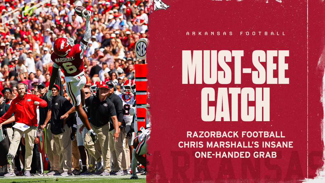 MUST-SEE CATCH: Chris Marshall’s insane one-handed grab